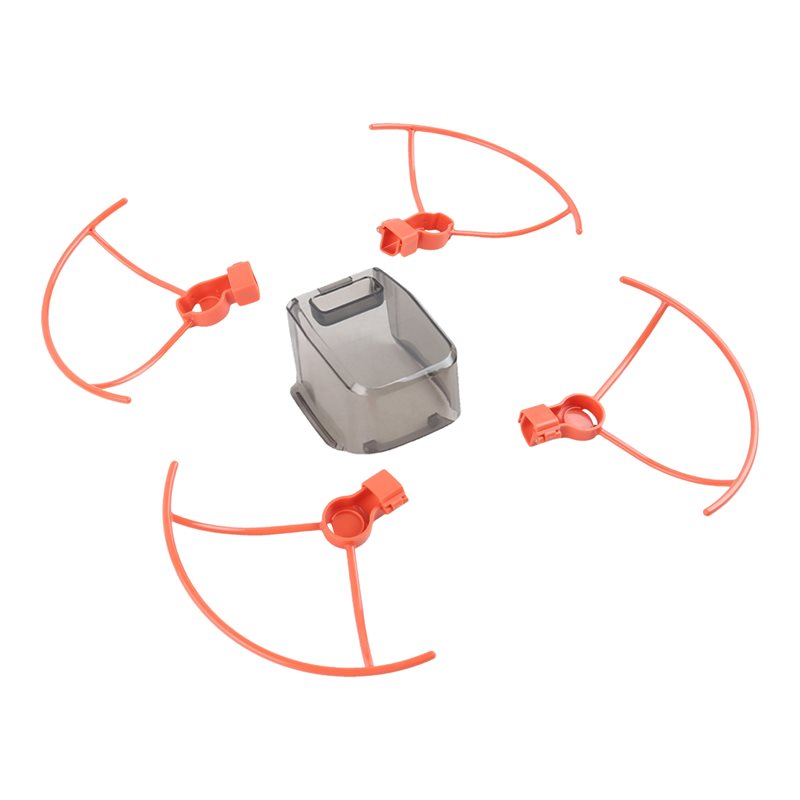Drone Propeller Guard - Gimbal Lens Protection Cover& Drone Crash