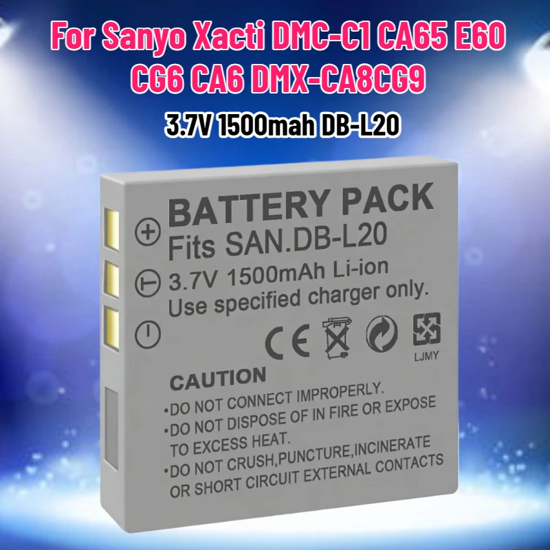 SWZY 3.7V 1500mah DB-L20 Batte - Drone Camera 评论和价格